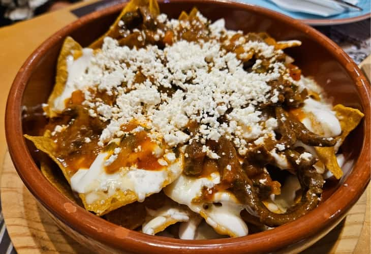 Restaurante Mexicano Agave Azul nachos