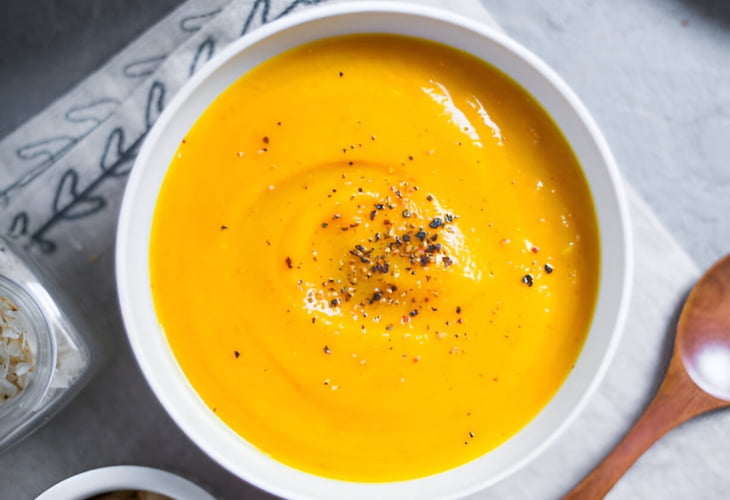 Prepara crema de calabaza en casa