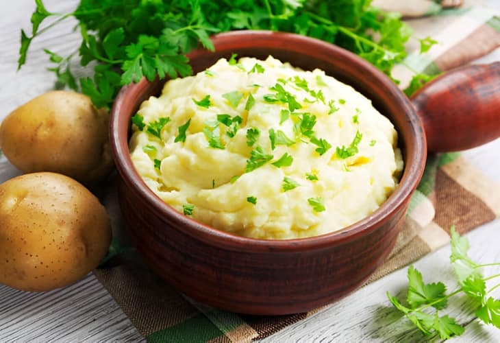 El mejor mashed potatoes cremoso y rápido