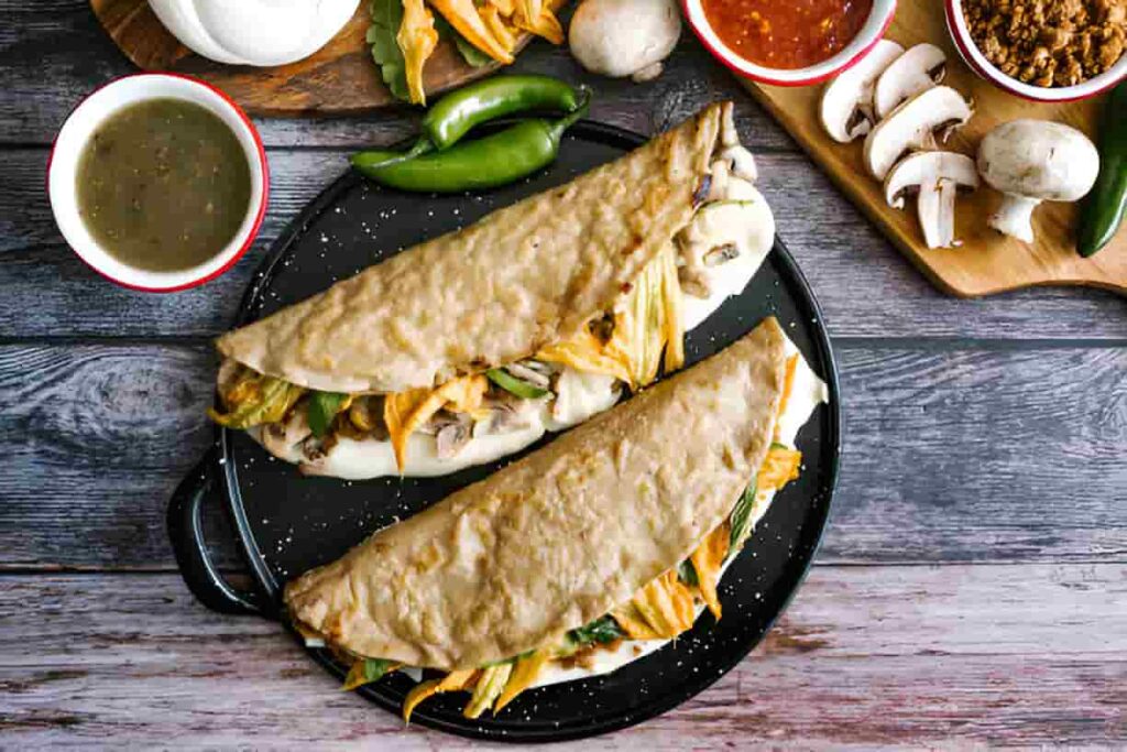 Receta de quesadillas mexicanas fáciles