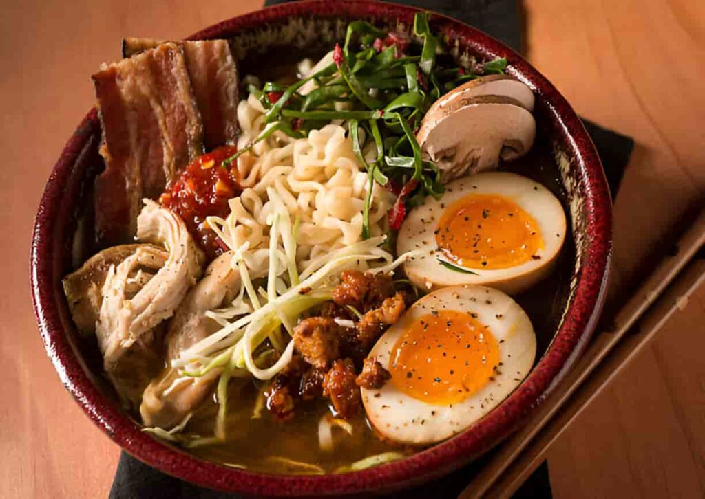 Receta tradicional ramen japones