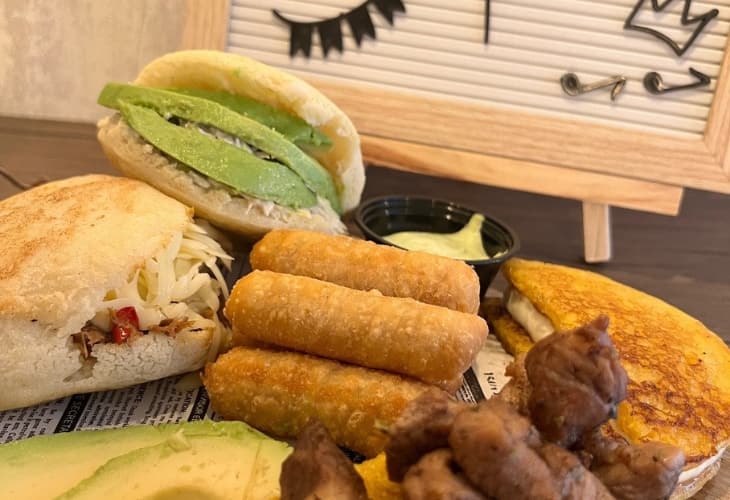 Descubre arepas venezolanas de Budarepazo