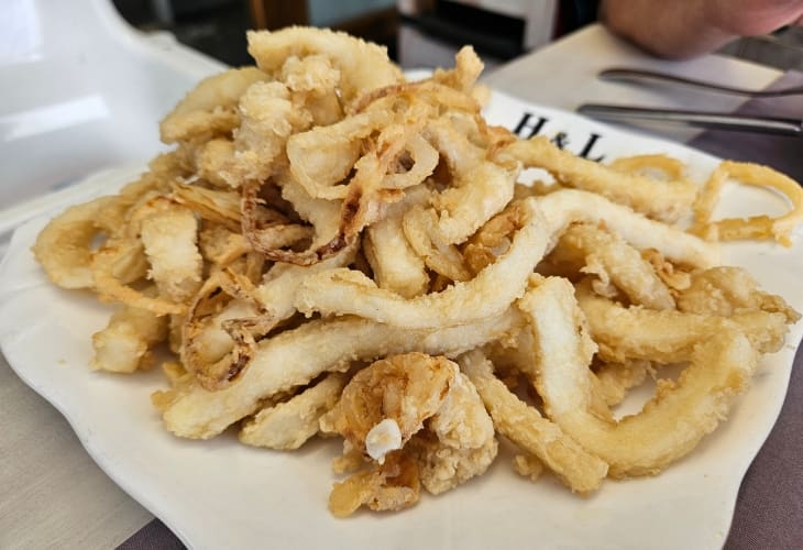 Rabas en La Chulilla en el Barrio Pesquero en Santander