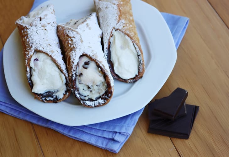 Prepara cannoli sicilianos en casa