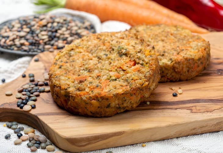 Prepara hamburguesa de quinoa casera