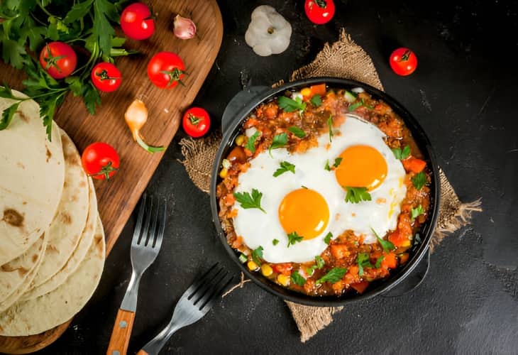 Huevos rancheros, el desayuno mexicano por excelencia