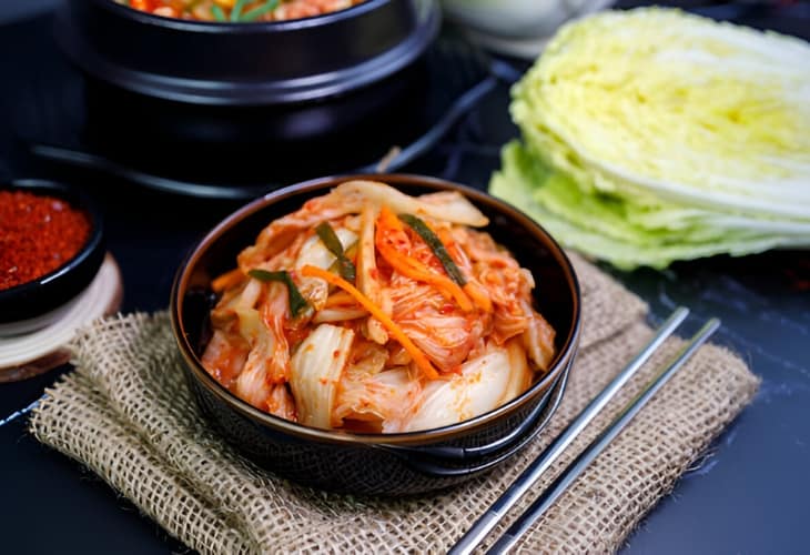 Kimchi coreano de col china