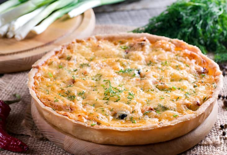 Receta de quiche de verduras casera