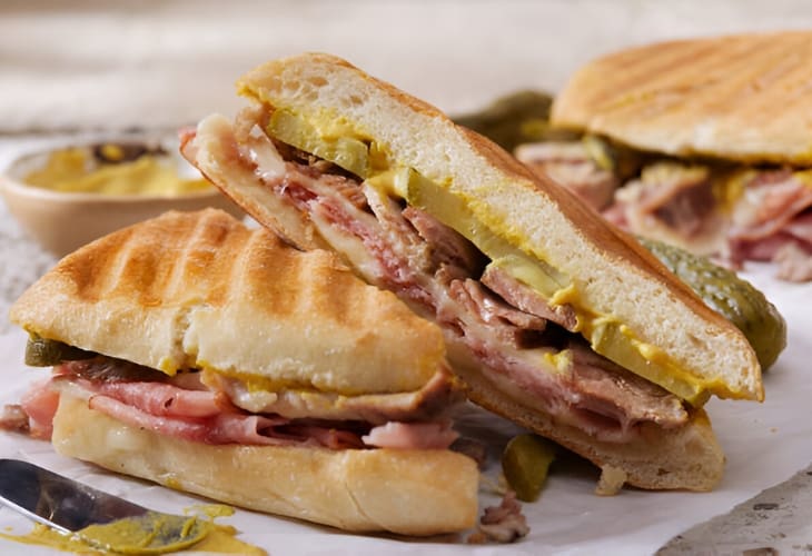 Prepara sándwich cubano tradicional en casa