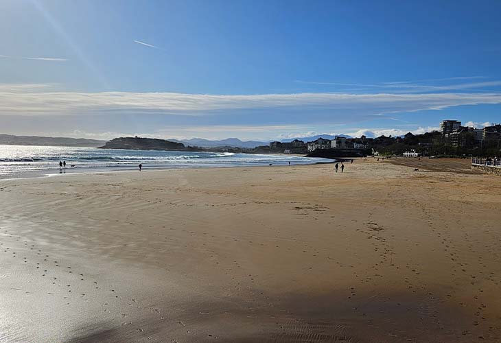 Las playas de Santander, La Segunda el Sardinero