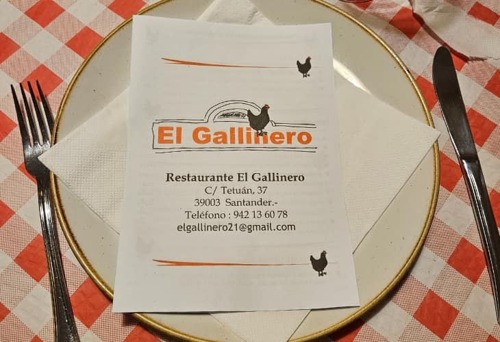 Comer en Tetuán en El Gallinero en Santander