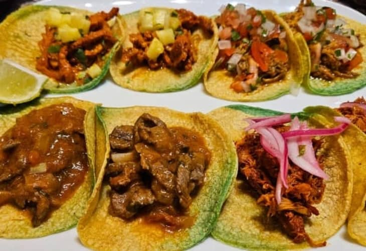 Los tacos de Agave Azul en Santander