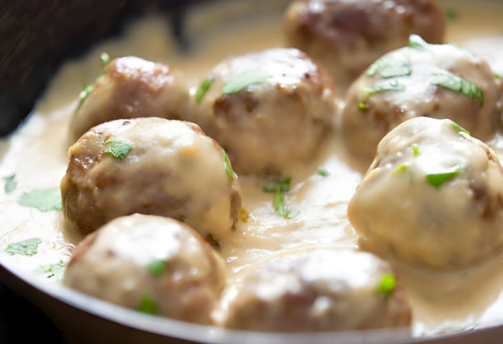 Las mejores albóndigas suecas caseras