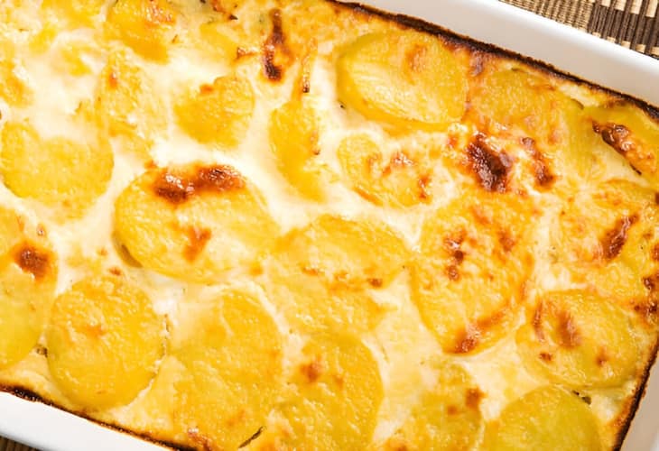 Gratin Dauphinois, receta tradicional francesa