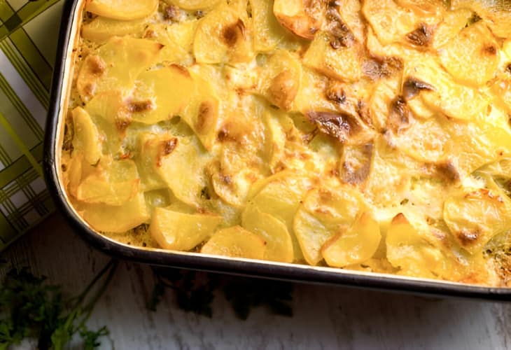 Prepara Gratin Dauphinois de forma fácil