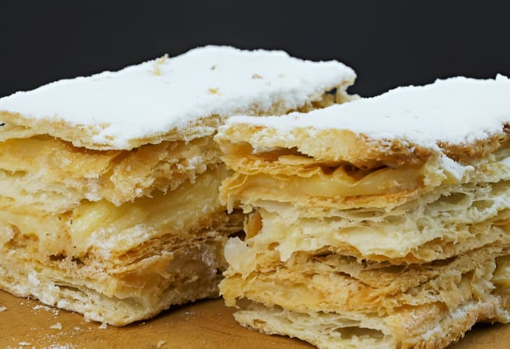 Milhojas de Crema Pastelera, un Clásico de la Repostería en Casa