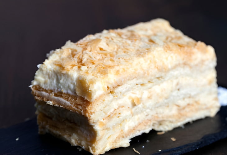 Receta de Milhojas de crema pastelera casera