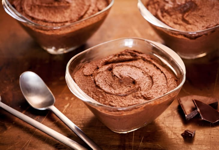 EL mejor mousse de chocolate casero.