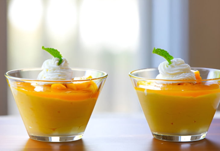 Receta de mousse de mango casero