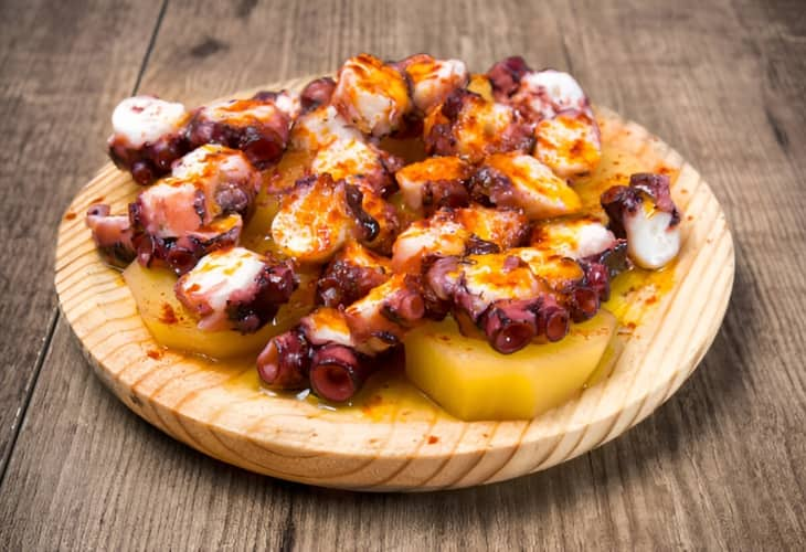 Receta de pulpo a la gallega tradicional