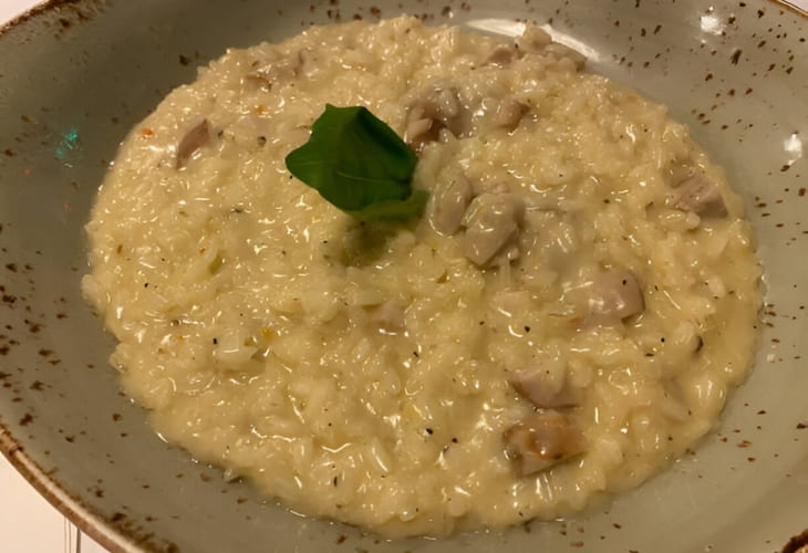 Risotto de Calabacín y Champiñones, receta sencilla