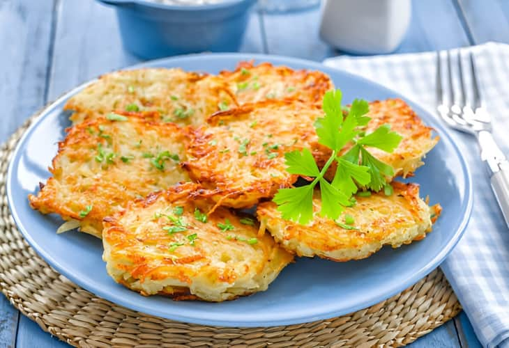 Rösti de patata, receta suiza