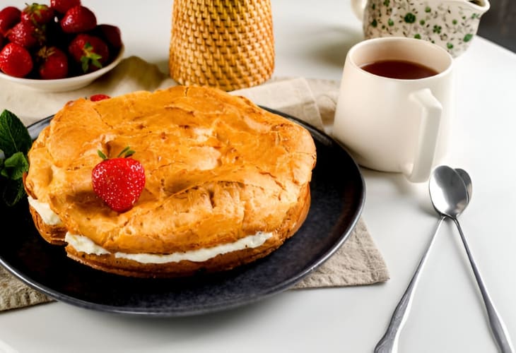 Tarta Karpatka, receta polaca tradicional