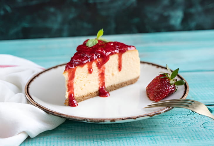 Tarta de Queso y Fresa, una receta  irresistible