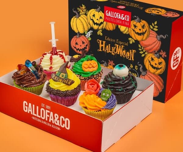 Cupcakes de Halloween con el toque especial de Gallofa & Co