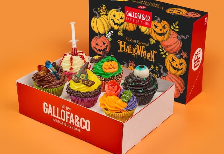 Cupcakes de Halloween con el toque especial de Gallofa & Co