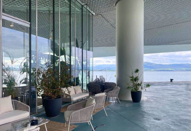 Terrazas con vistas en Santander Café centro botín