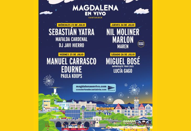 Magdalena en Vivo Cartel Semana grande 2025