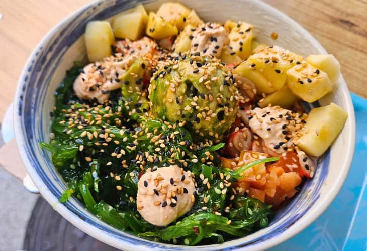 Comer poke en Santander en The fresh poke