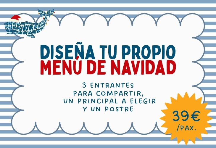 Menú de Navidad 2026 en Taberna Cachalote
