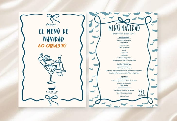 Menú de Navidad en Santander: la propuesta ideal de Taberna Cachalote para grupos, empresas y familias