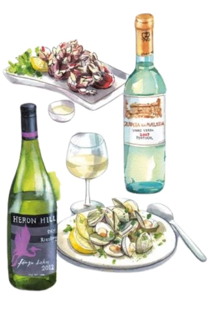 Maridar con vino blanco