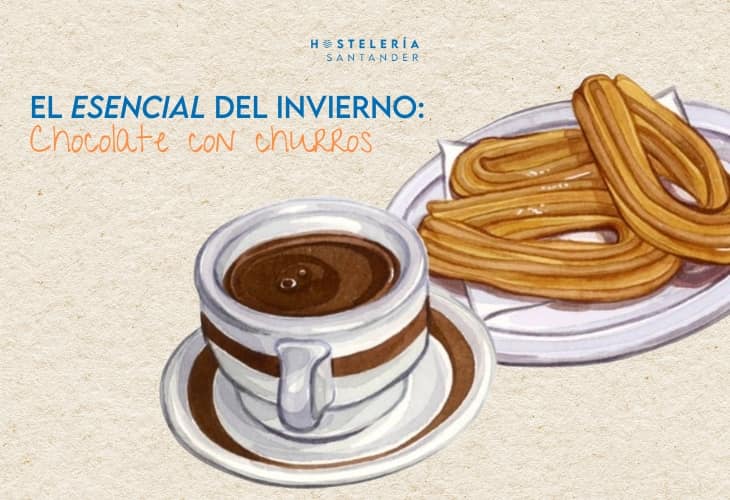 Chocolate con churros en Santander: la clásica merienda invernal