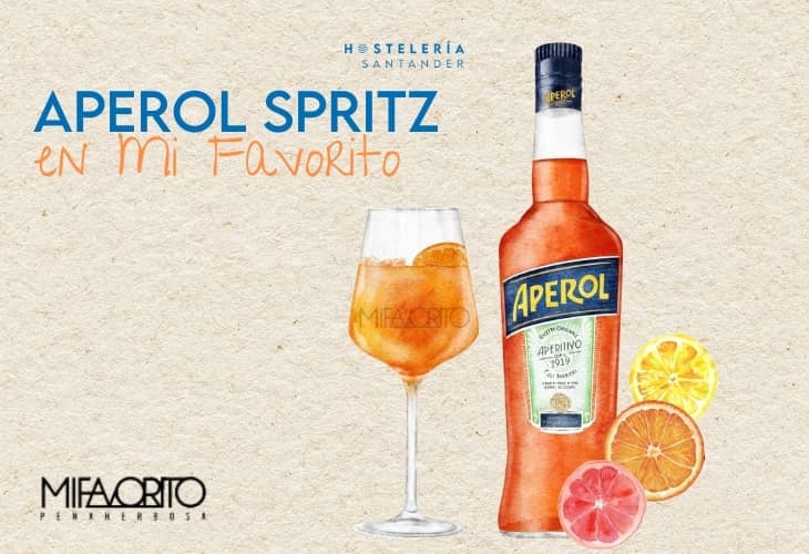 Aperol Spritz en Peña Herbosa