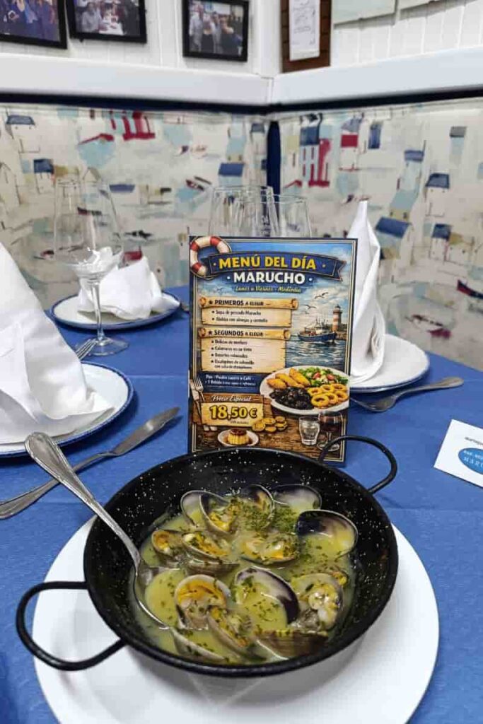 Restaurante marucho almejas