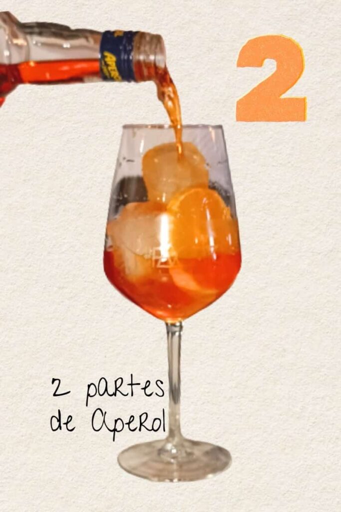 cómo preparar aperol spritz