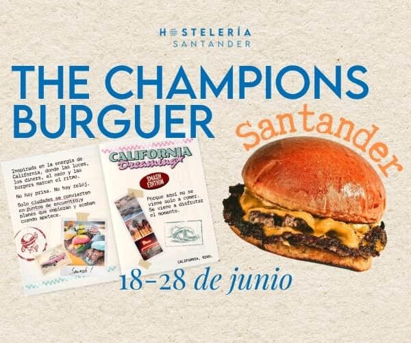 The Champions Burger llega a Santander con su ruta más sabrosa