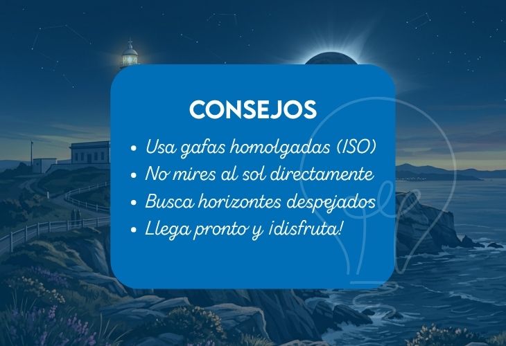 Eclipse solar Cantabria: Consejos útiles