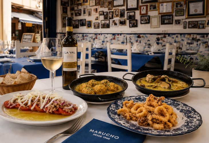 Marucho Santander: cocina marinera de toda la vida en Tetuán