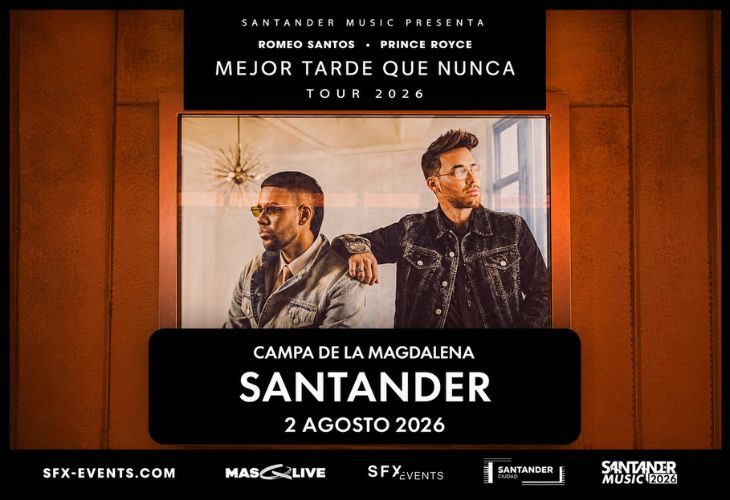 Santander Music 2026 - Romeo Santos y Prince Royce