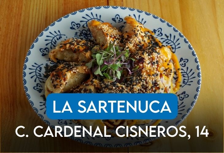La Sartenuca en el centro de Santander: Gyozas