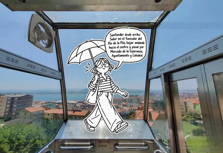 Qué ver en Santander en un día por menos de 20€: Funicular del Río de la Pila
