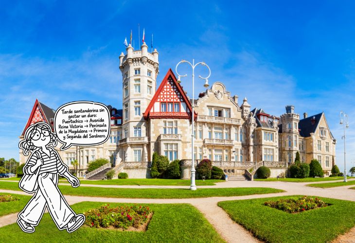 Qué ver en Santander en un día por menos de 20€: Paseo por la zona de la magdalena y visita al Palacio de la Magdalena