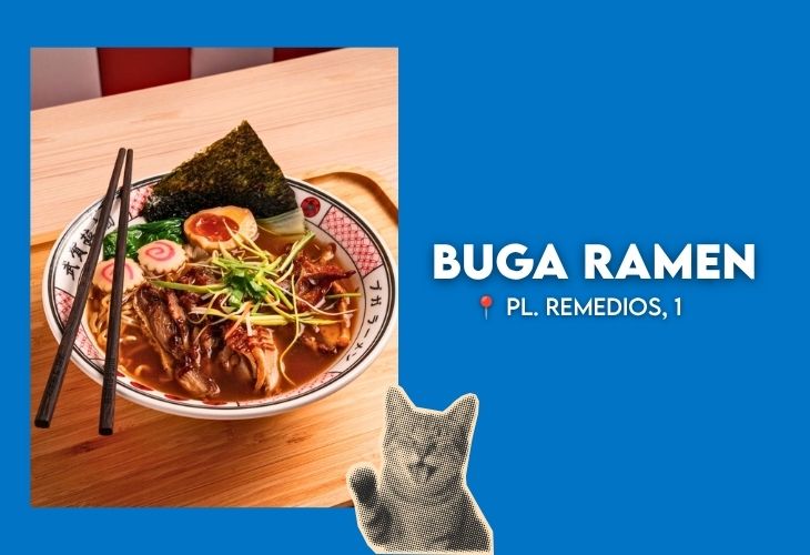 Buga Ramen: Restaurante de ramen en Santander