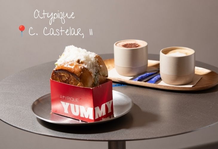 Atypique Coffee: meriendas en paseo pereda