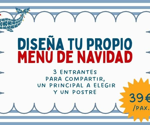 Menú de Navidad en Santander para grupos, empresas y familias en Taberna Cachalote